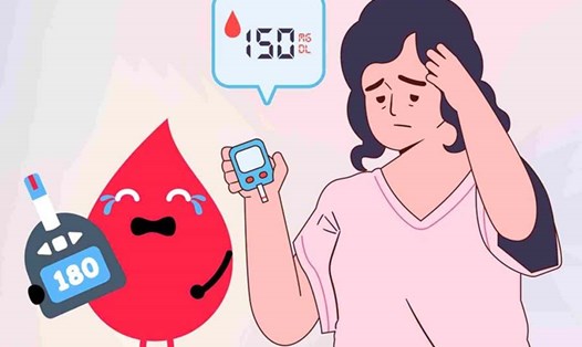 Nguyên nhân lượng đường trong máu vẫn có thể cao ngay cả sau khi tiêm insulin. Đồ họa: Cao Thơm