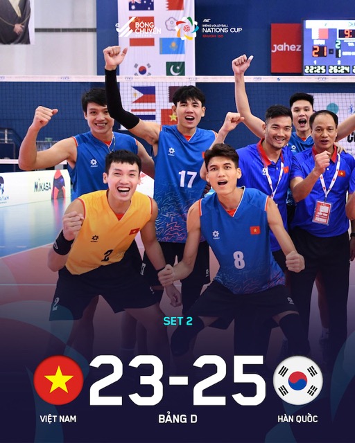 Ket qua set 2. Anh: VFV
