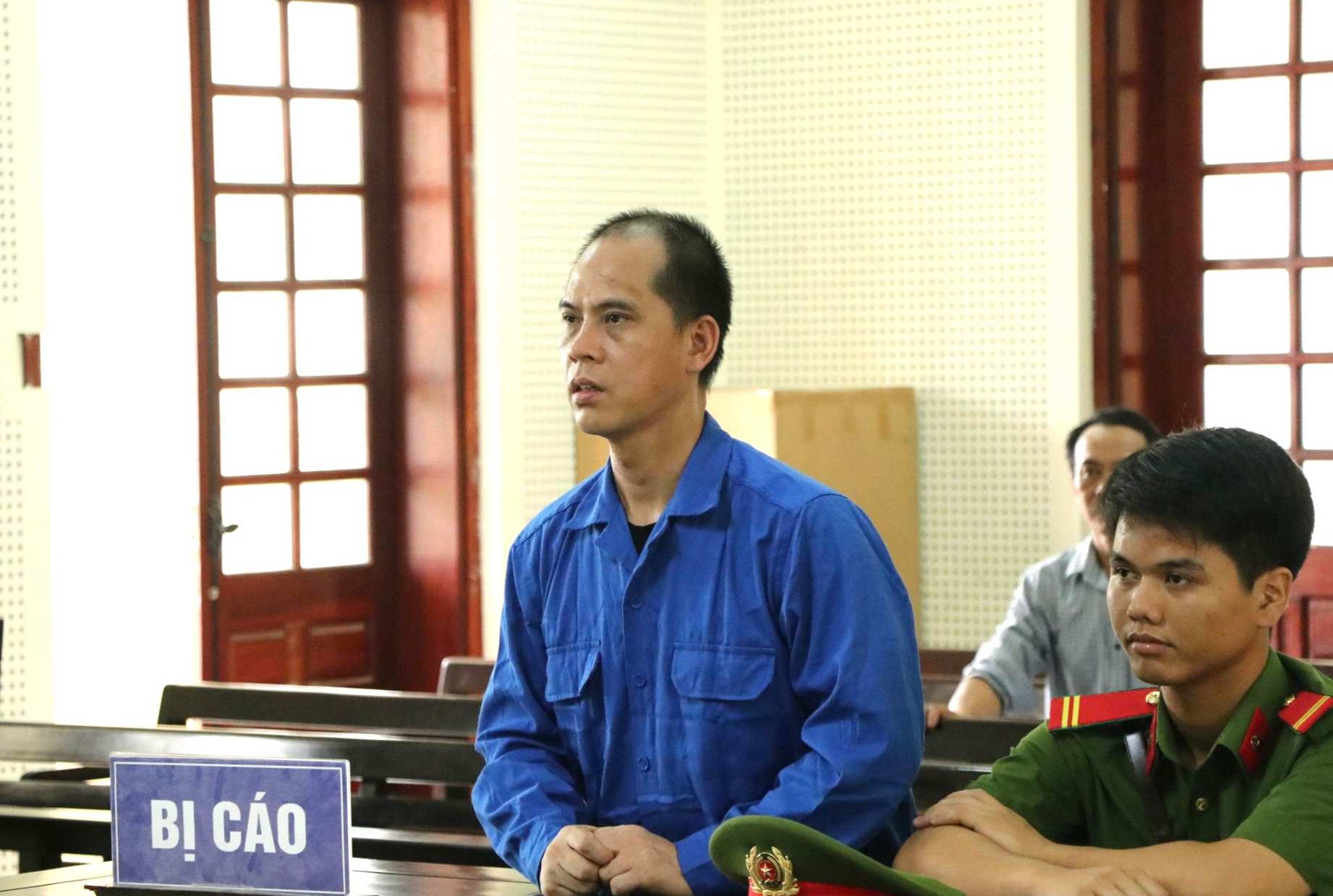 Tài xế Vũ Văn Hảo bị tuyên phạt 8 năm tù. Ảnh: Hà Hằng