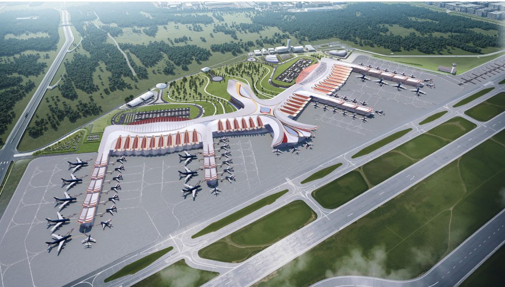 Photo of the Phu Quoc International Airport model in the future.