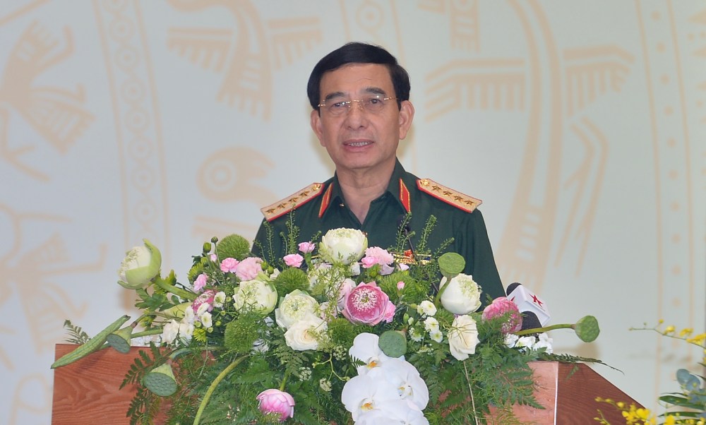 En el desfile y el desfile para celebrar el 80 aniversario del Dia Nacional, el general Phan Van Giang dijo que por primera vez habria una fuerza en el mar para participar en el desfile. Foto: AI Van