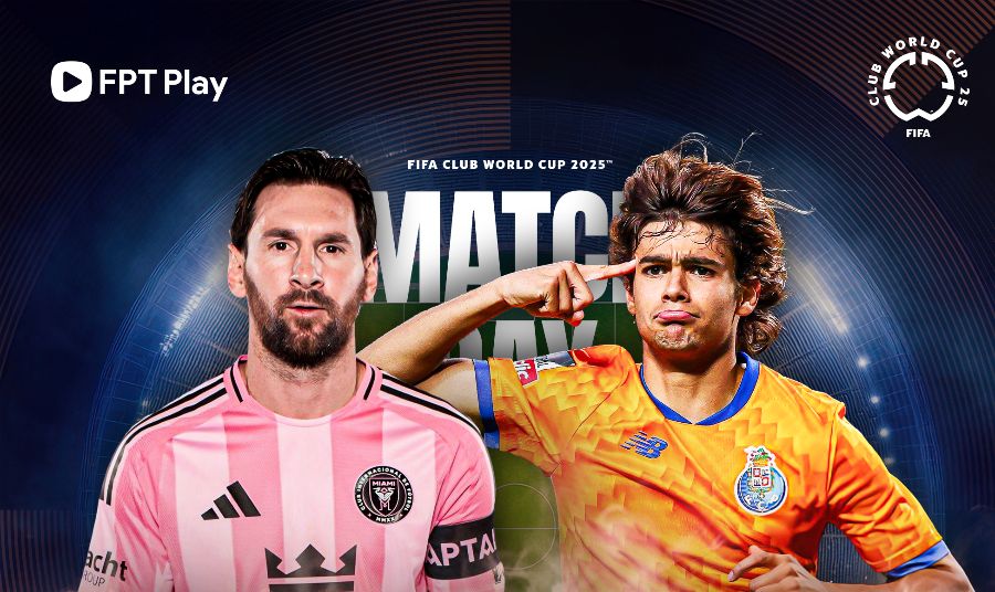 Messi anoto de un tiro libre para ayudar al Inter Miami a ganar Porto. Foto: FPT Play