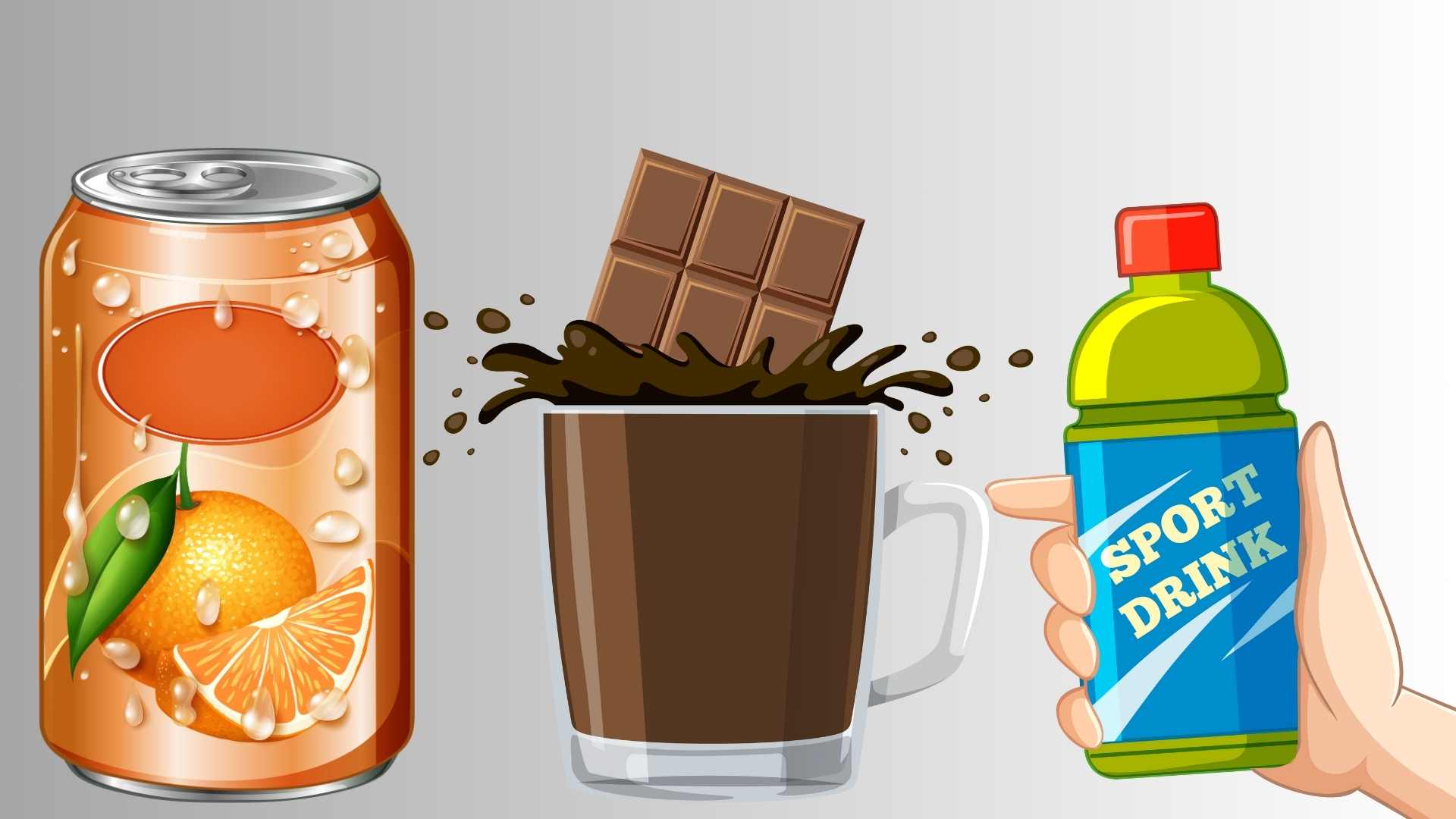 Some hidden drinks contain a lot of salt, which is harmful to the kidneys. Graphics: Ha May