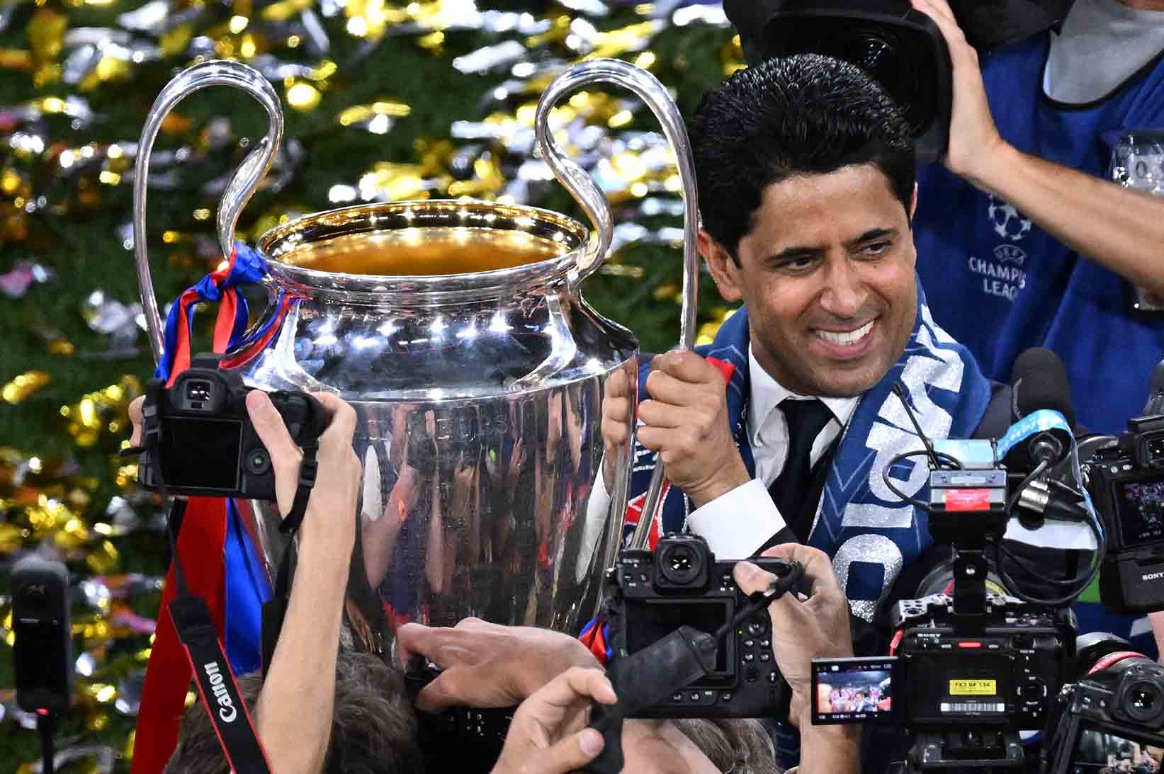 La gloria en la Liga de Campeones ya no se ha alejado del PSG. Foto: AFP