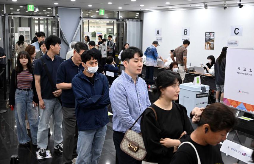 El pueblo coreano va a las elecciones tempranas en Seul el 29 de mayo de 2025. Foto: Xinhua