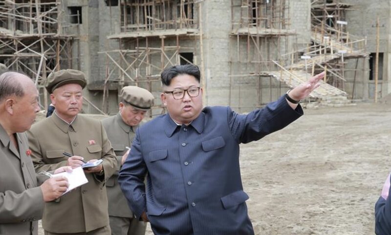 Lider de Corea del Norte Kim Jong-un. Foto: Xinhua/Khcna