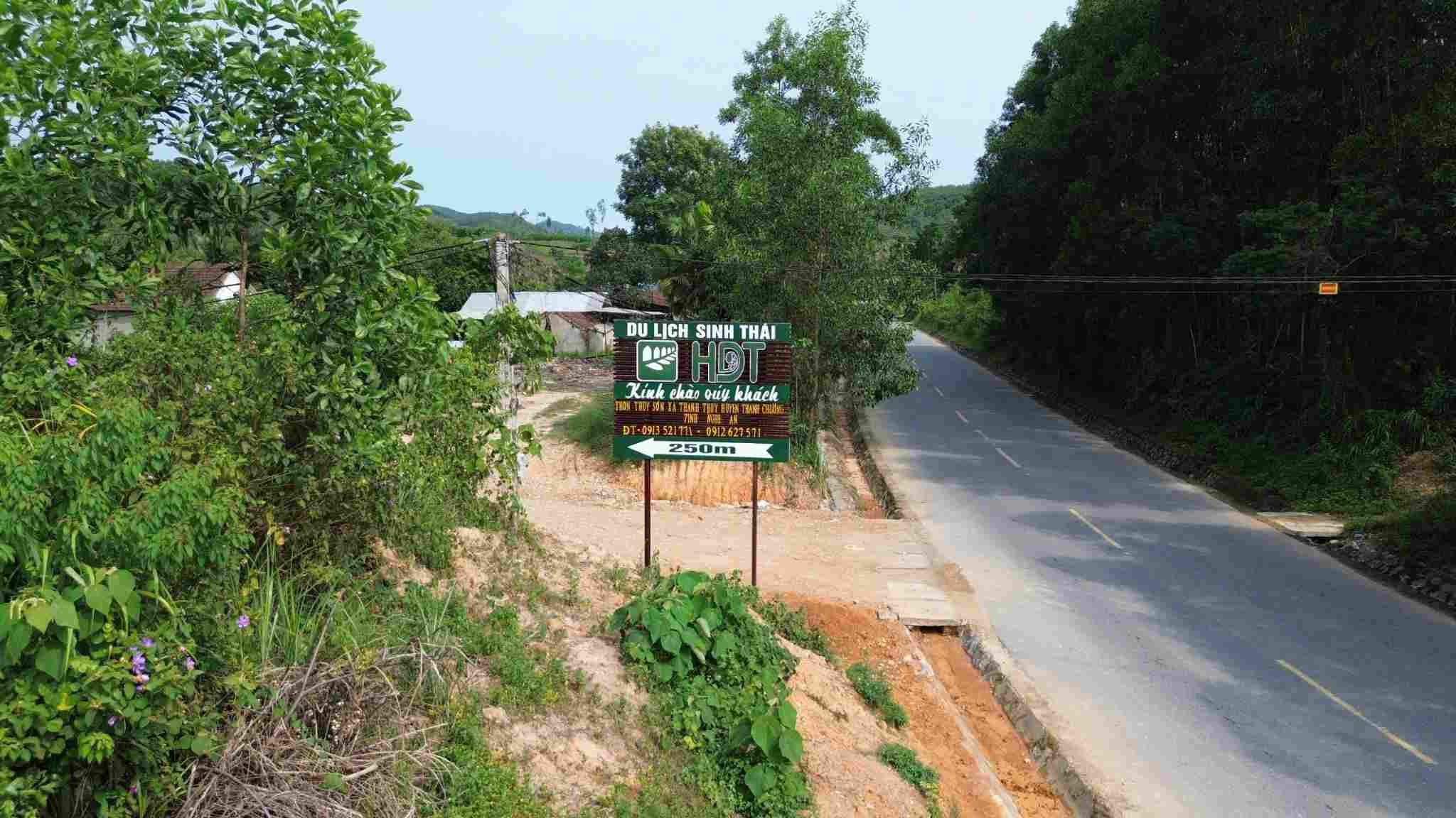 Dù chưa hoàn thiện đủ hồ sơ thủ tục, nhưng Khu nghỉ dưỡng sinh tái HDT đã đi vào hoạt động, đón khách. Ảnh: Phạm Thông