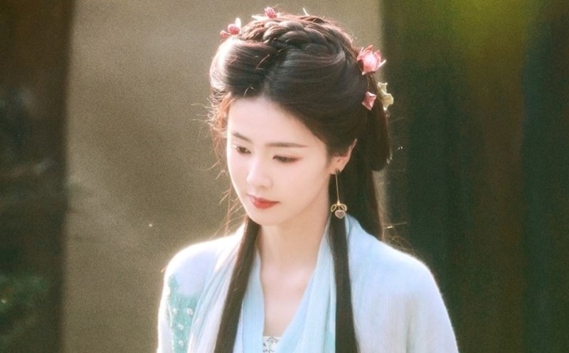Bai Lu's appearance in the movie "Lam Giang Tien". Photo: Provided by iQiyi Platform