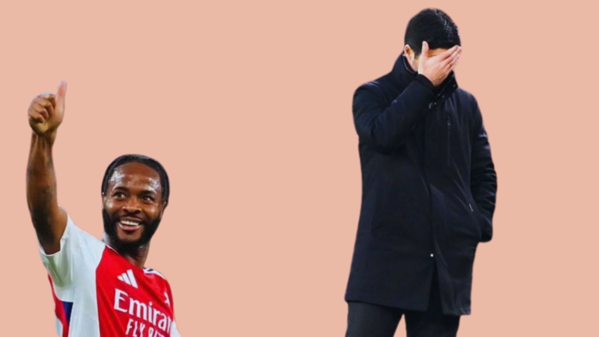 Raheem Sterling paso una temporada dificil con el Arsenal.  Graficos: Van An