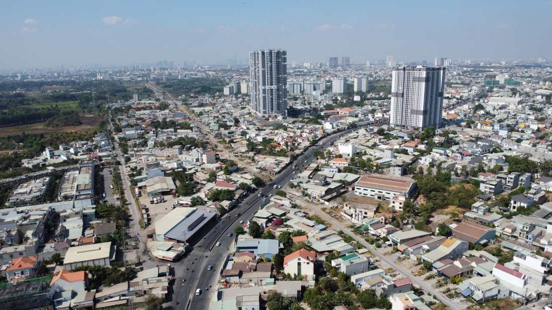 Binh Duong allowed the change of land use purpose for 12,434 m2 for real estate projects. Photo: Dinh Trong