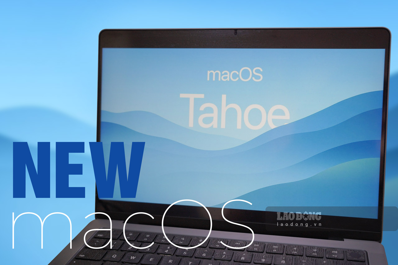 Apple MacOS Tahoe este año no tiene nada nuevo. Foto Vu Linh