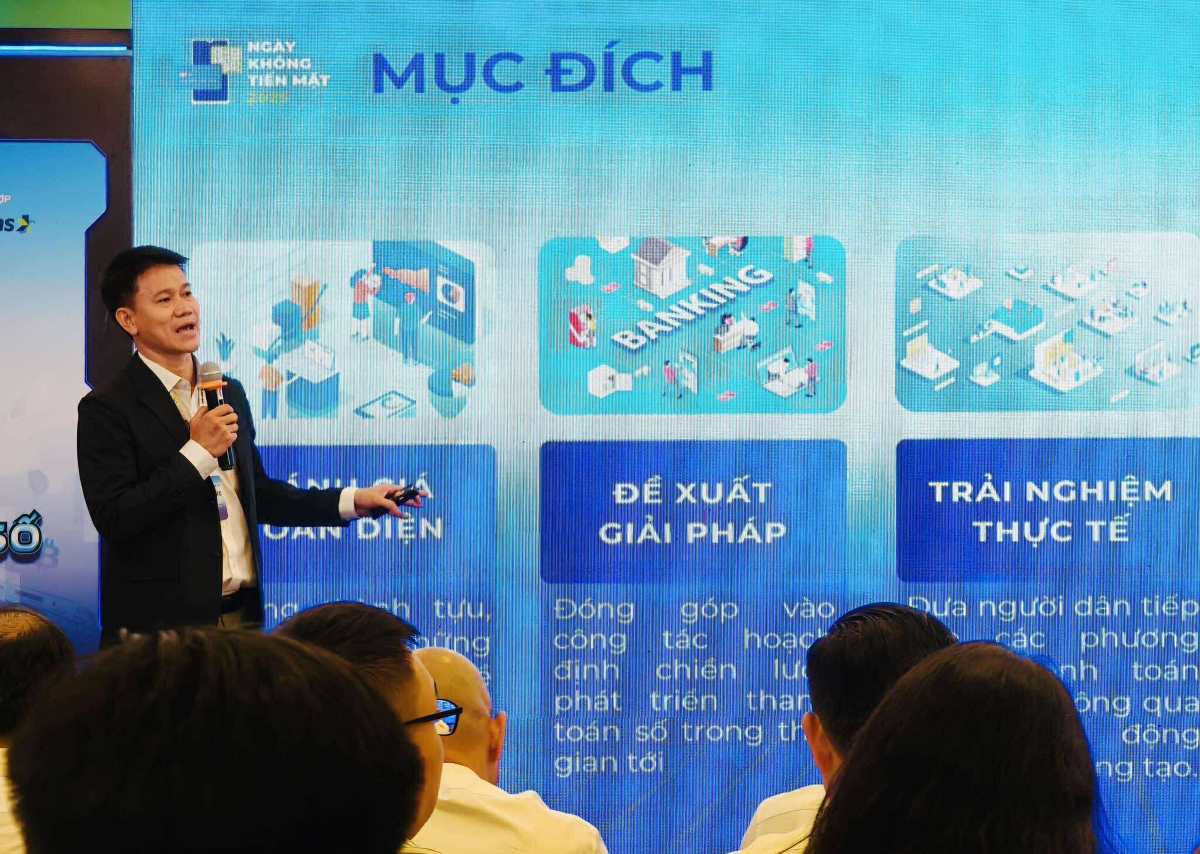 Chuong trinh “Ngay khong tien mat 2025” se co rat nhieu hoat dong tai TPHCM tu thang 6 nam 2025. Anh: My Thien