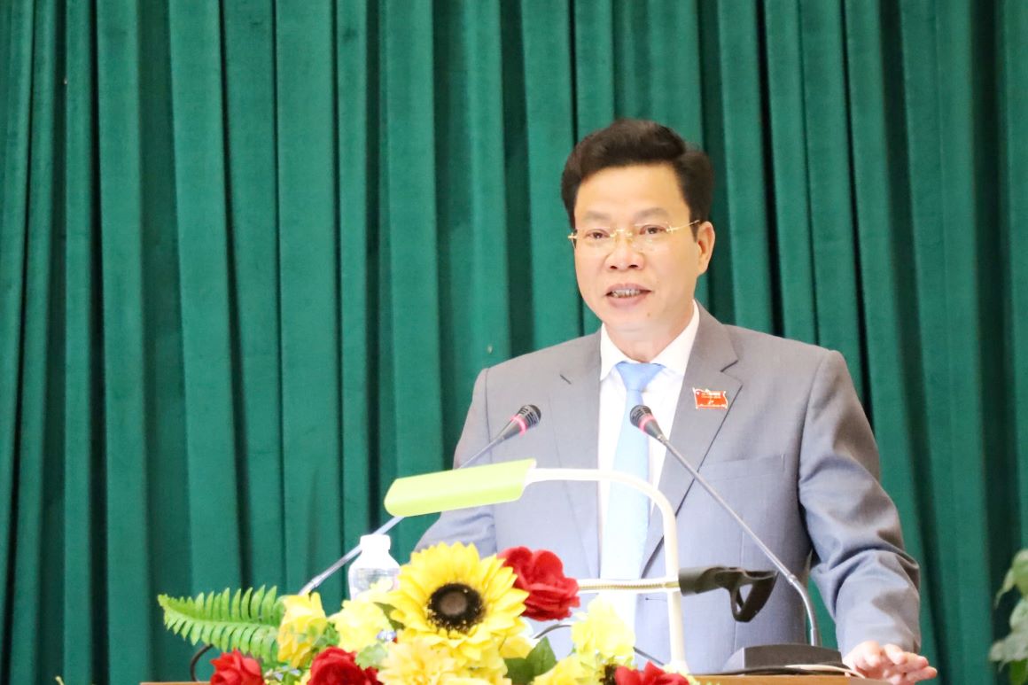 Mr. Luu Van Trung was assigned to be in charge of the Dak Nong Provincial Party Committee's Propaganda and Mass Mobilization Department. Photo: Bao Lam
