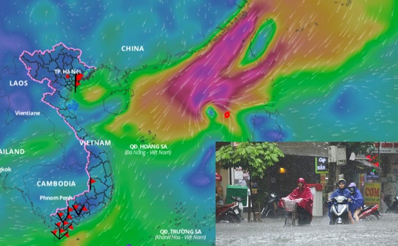 Forecast of the rainy and stormy season