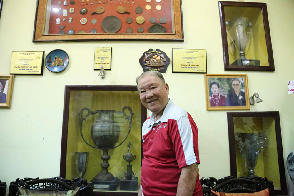 Legendario Table Tennis Le Van Tiet murio a la edad de 86 años. Foto: Huy Dang