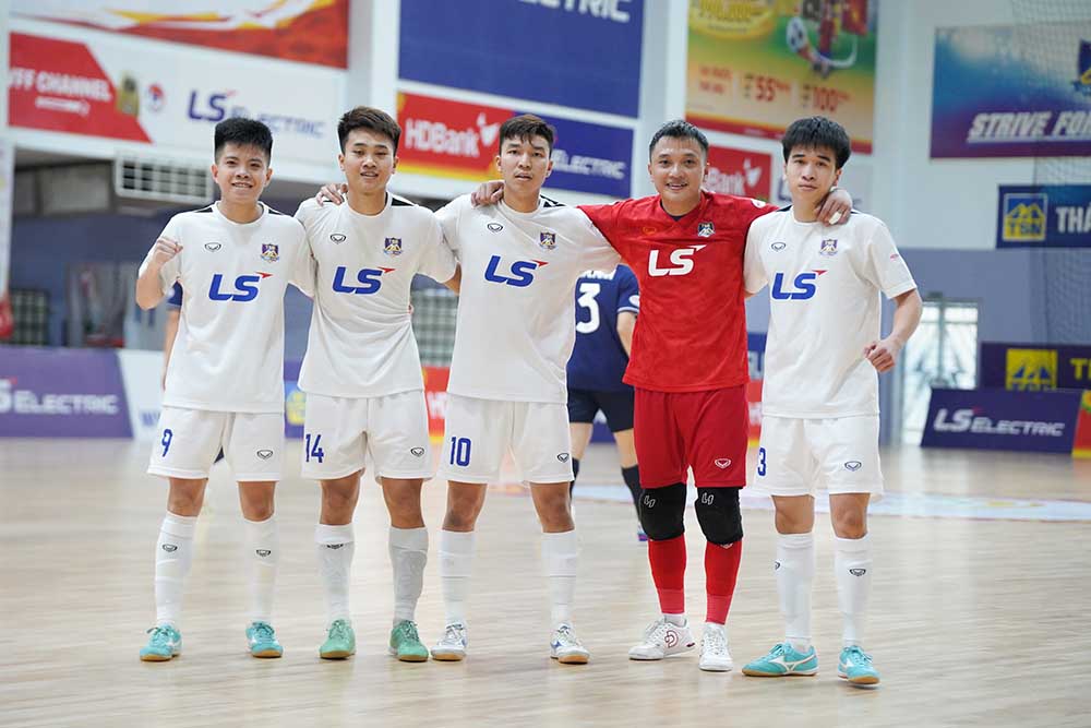 Thai Son Bac tro lai cuoc dua giai futsal vo dich quoc gia 2025. Anh: VFF