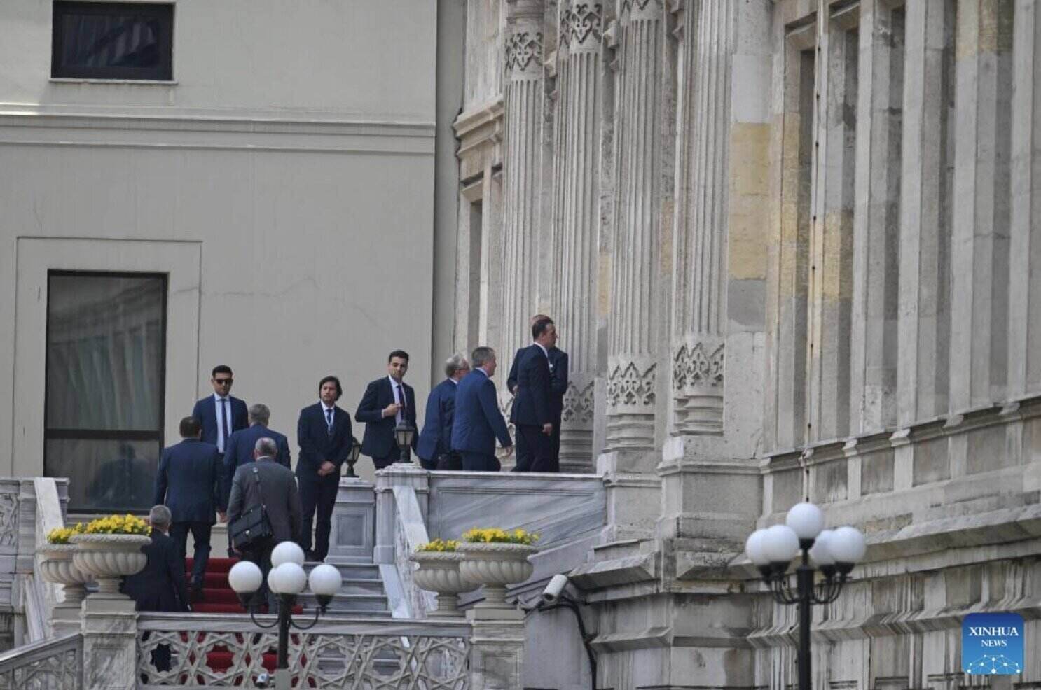 El lugar de las negociaciones de paz rusa -ukrainia en 2.6. Foto: Xinhua