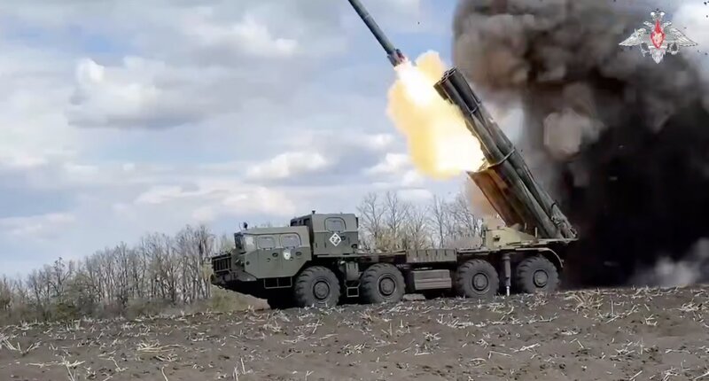 Jet Tornado-S de Rusia. Foto: Corte del video del Ministerio de Defensa