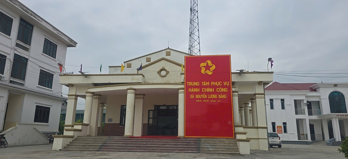 Hai Duong announces the plan to organize the commune-level apparatus. Photo: Mai Huong