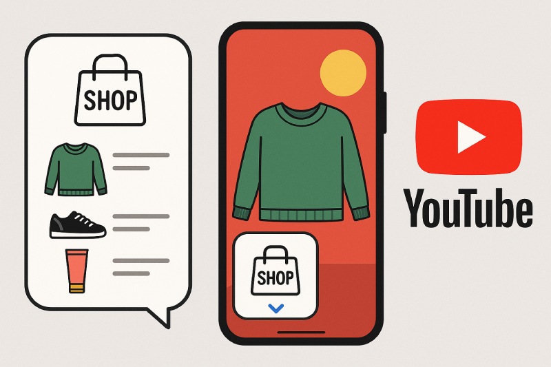 YouTube upgraded the shopping experience on Shorts with product labels. Graphics: Quang Minh