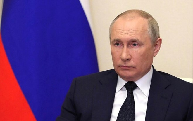 Tong thong Nga Vladimir Putin. Anh: Xinhua