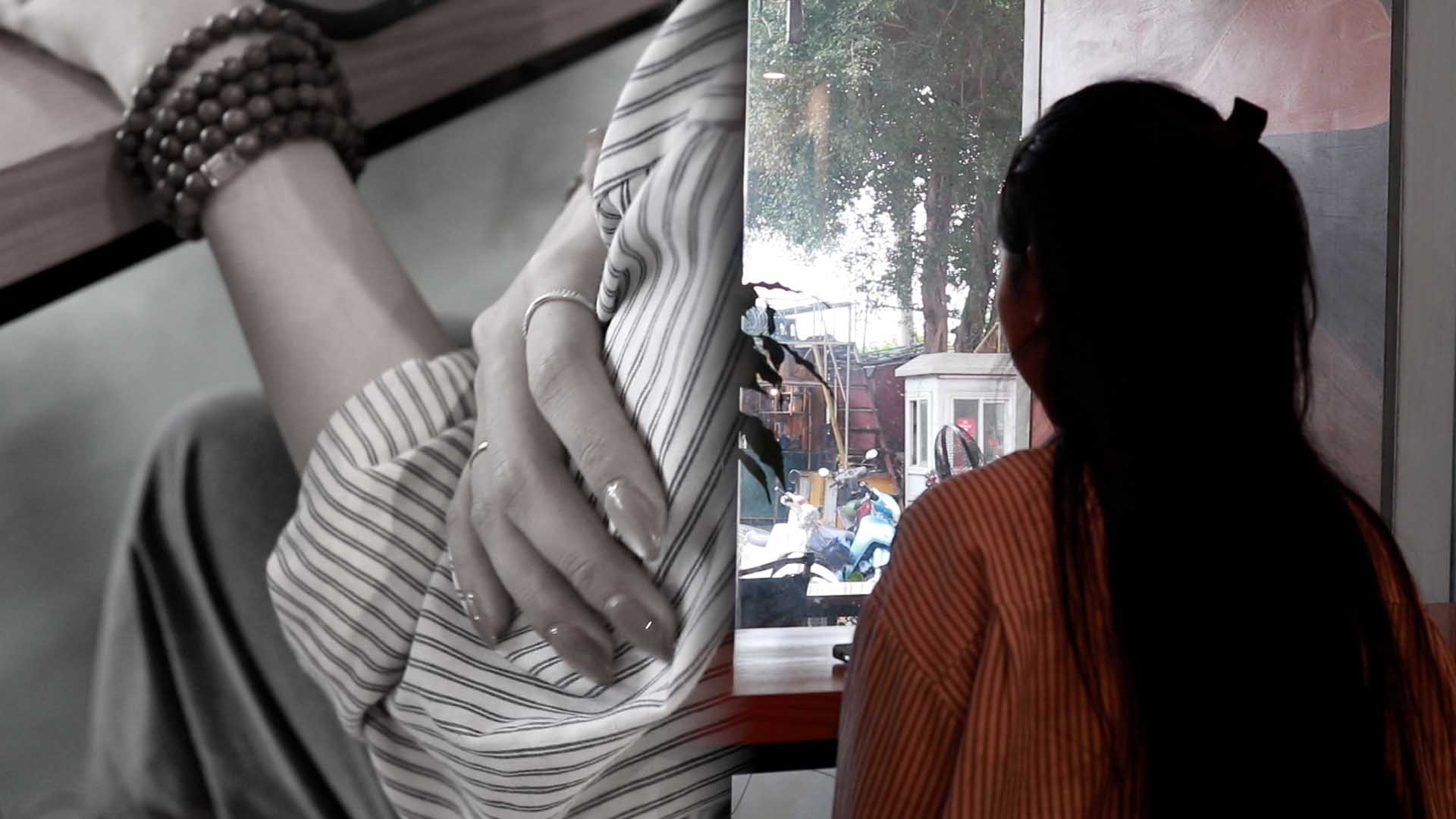 Husband is as depleted as a piece of land, wife alone in her own home