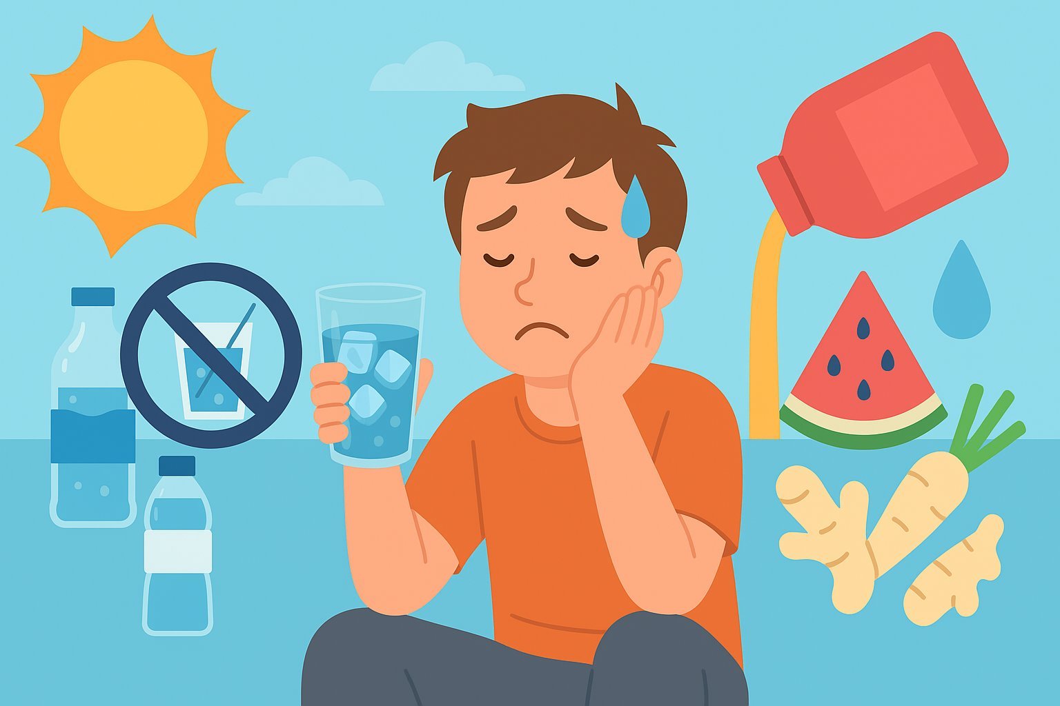 Mistakes when cooling down make the body tired. Graphic photo: Hoang Loc