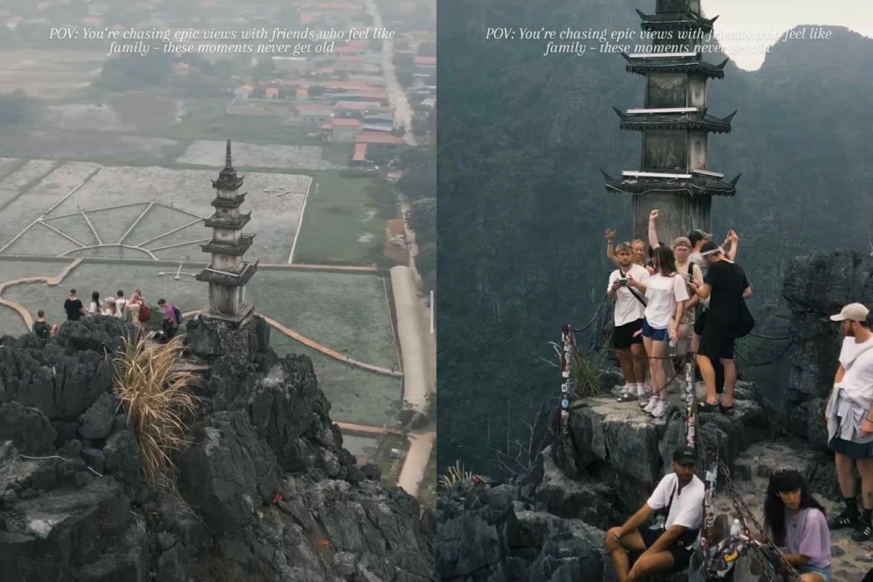Jack danh loi khen cho canh sac thien nhien cua Viet Nam. Anh: NVCC