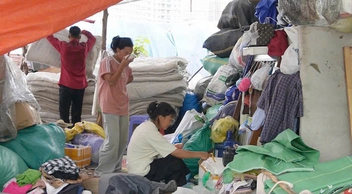 El riesgo de la fiebre del dengue en una posada pobre en el corazon de Hanoi