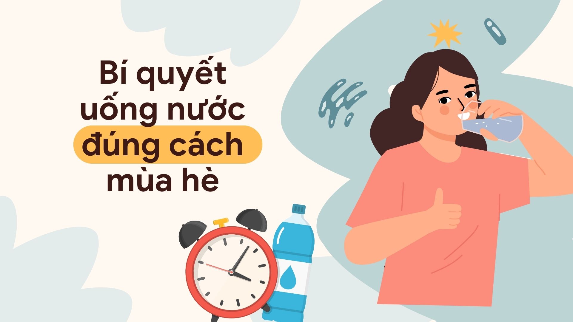Avoid drinking too much water before bed to avoid urinating overnight, which can affect sleep. Graphic photo: Nguyen Ly