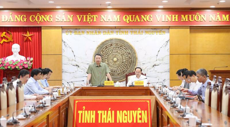 Acuerde el plan de personal del Comite Partido del Comite Popular Provincial Thai Nguyen. Foto: TNGOP