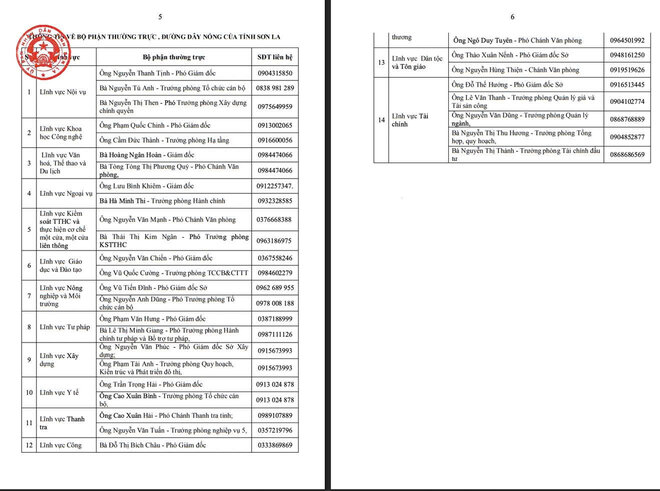 Duong day nong cua cac co quan, don vi de tiep nhan, huong dan, giai dap cac noi dung, de xuat, kien nghi trong qua trinh sap xep to chuc bo may. Anh: IT