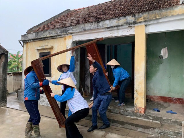 Hai Duong no luc xoa nha tam, mang lai mai am cho nguoi dan. Anh: Cong TTDT huyen Cam Giang
