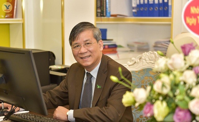 Ttnd.gs.AH Labor Nguyen Anh Tri - ex Director del Instituto Nacional de Hematologia y Transfusion de Sangre. Foto: ONG Thu