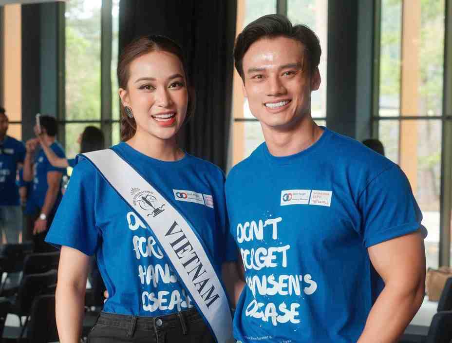 Ky Duyen and Minh Khac. Photo: Organizing Committee of the contest.