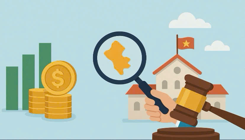 Determining the regional minimum wage according to commune-level administrative areas: Graphics: Huong Giang
