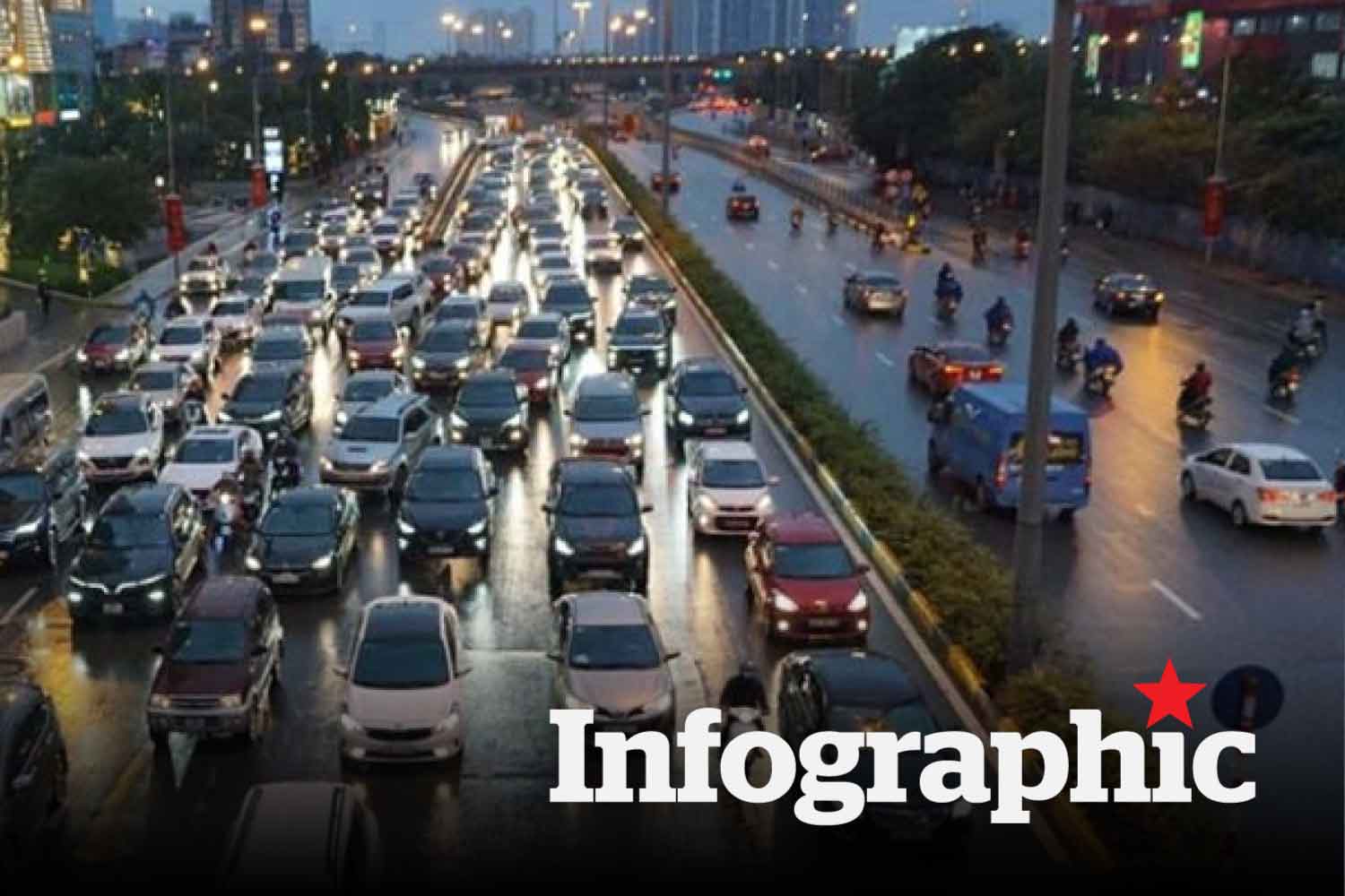Chất lượng không khí tối 21.6: Hà Nội cải thiện, TPHCM ở mức tốt