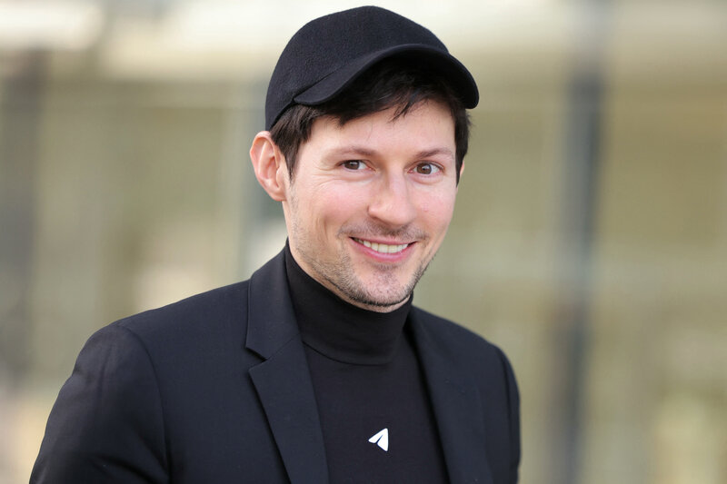 Multimillonario telegrama Pavel Durov. Foto: AFP