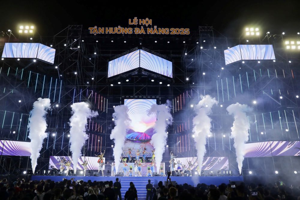 Da Nang opens the 2025 Enjoyment Festival. Photo: Nguyen Thi