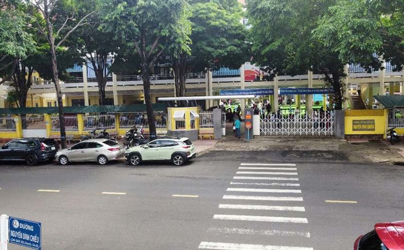 The People's Committee of Buon Ma Thuot city (Dak Lak province) is slow to convert Nguyen Binh Khiem Private Primary School to a private school. Photo: Thanh Tam