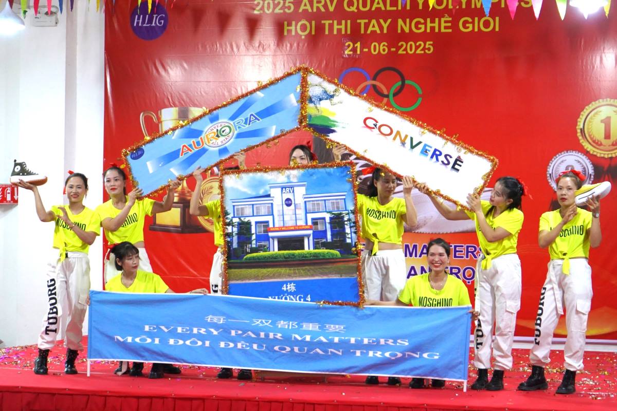 Explique el concurso de mano de obra de Aurora Rich Industry Co., Ltd. en Hai Phong. Foto: Mai Dung