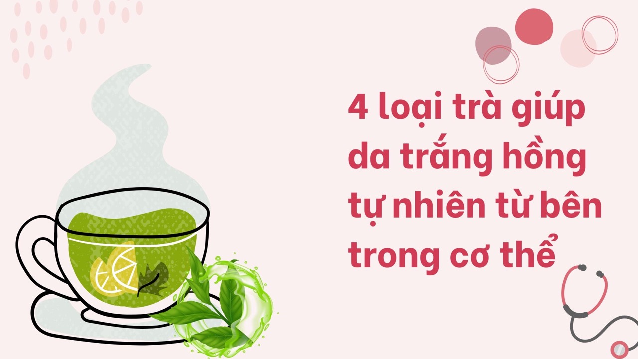 Trà xanh chống lão hoá và làm sáng da. Ảnh đồ hoạ: Nguyễn Ly