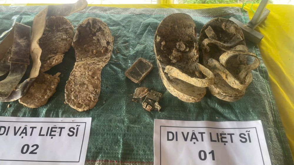 The relic was discovered with the remains of a martyr. Photo: Anh Vu