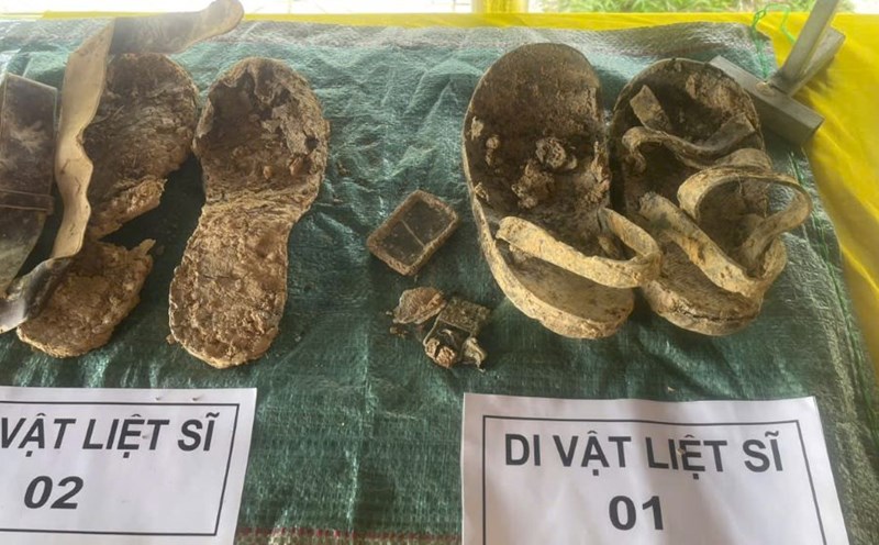 The relic was discovered with the remains of a martyr. Photo: Anh Vu