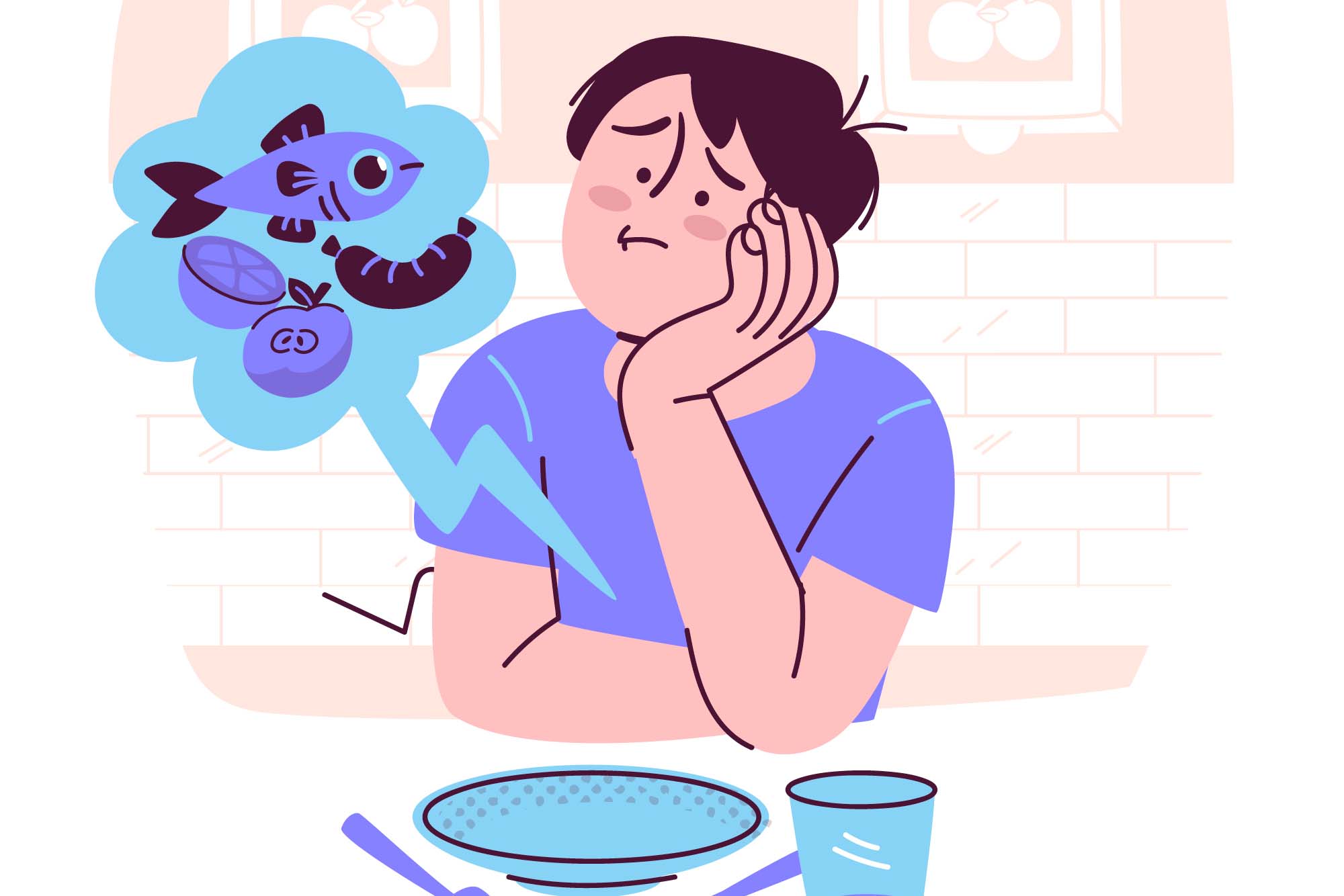 Trào ngược axit có thể âm thầm bào mòn men răng. Đồ họa: Cát Tiên