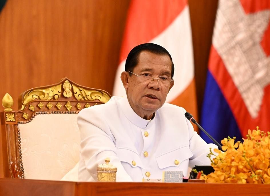 Presidente del Senado camboyano Hun Sen. Foto: Xinhua