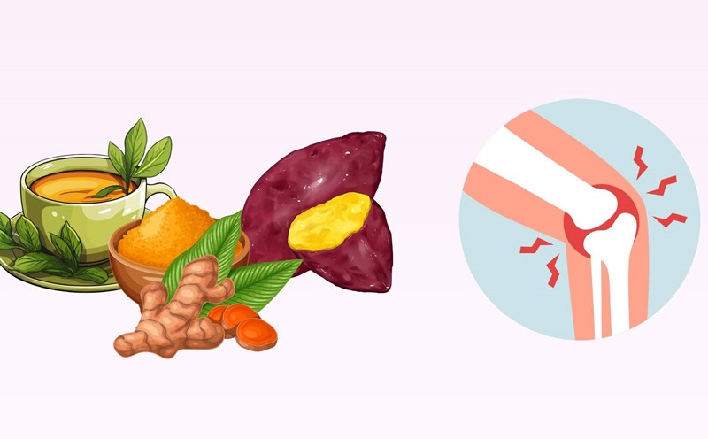 5 easy-to-find anti-inflammatory foods that help you live a healthy life every day. Graphics: Thanh Lam