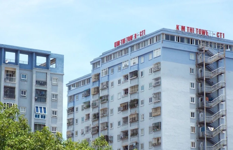 Khu chung cư Kim Thi, TP Vinh, Nghệ An. Ảnh: Duy Anh