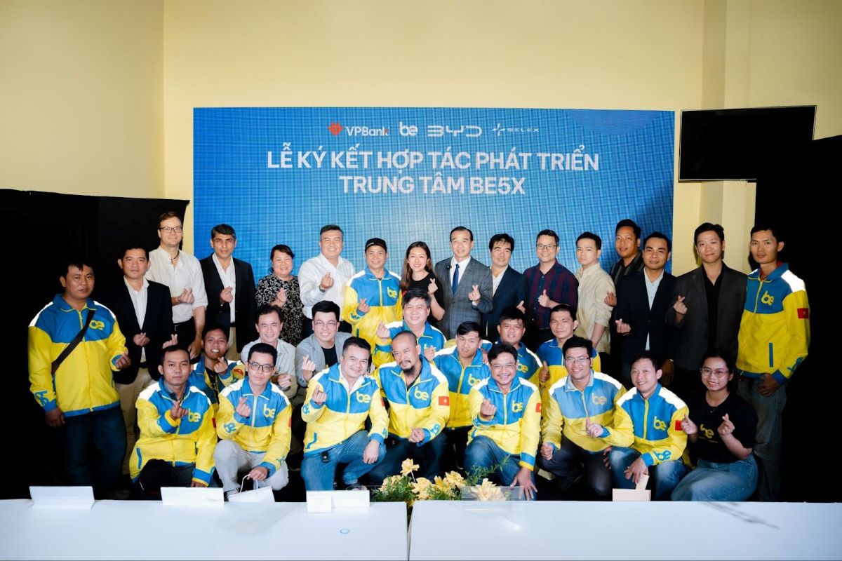 The launch of BE5X Center is not only a big step forward in the journey to support technology drivers - but also a long-term strategy to simultaneously upgrade both the operating force and service quality of Be. Photo: Nhi Tran