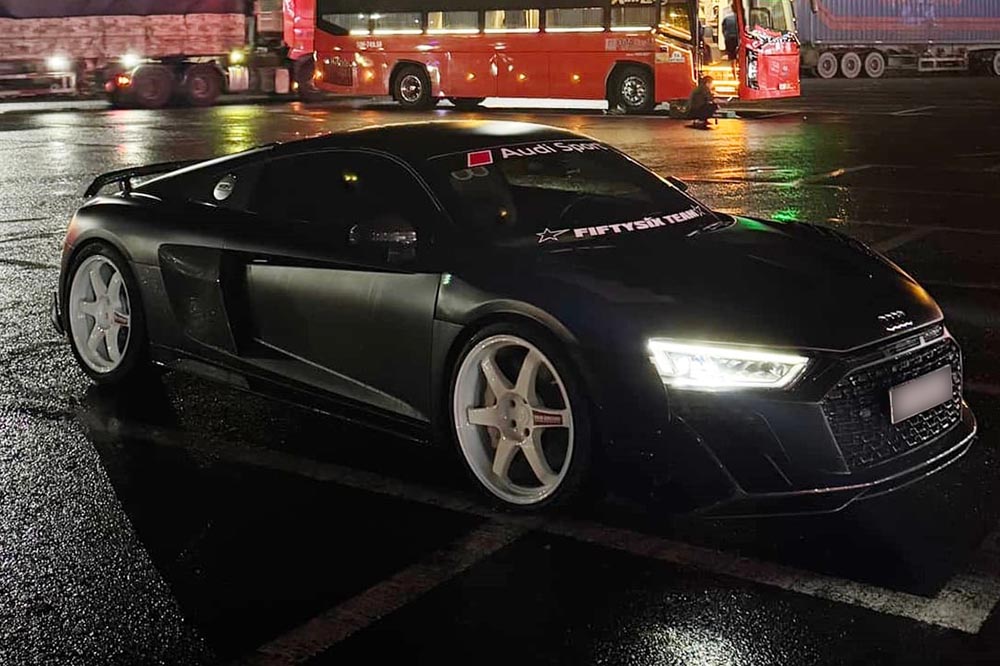 Audi R8 V10 Plus es unico. Foto: Cong Thanh